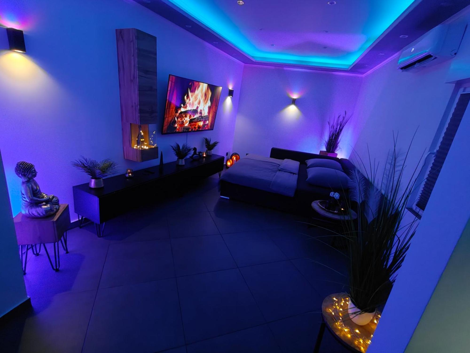 Luxus Loft Whirlpool Designer Kueche Bad Apartment Хердеке Екстериор снимка