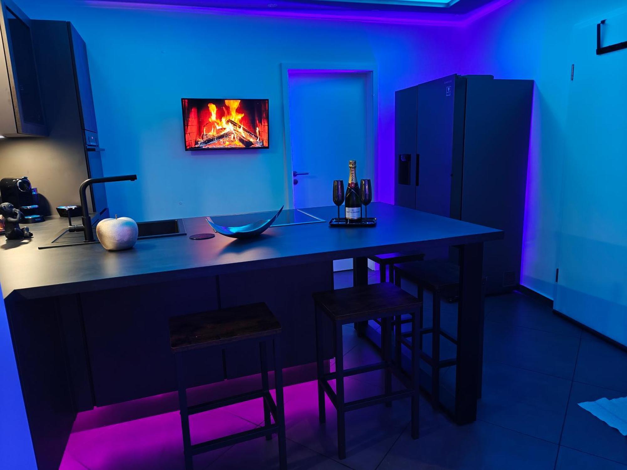Luxus Loft Whirlpool Designer Kueche Bad Apartment Хердеке Екстериор снимка